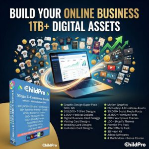Digital Empire Bundle –1TB Graphics, Marketing & E-Commerce Tools