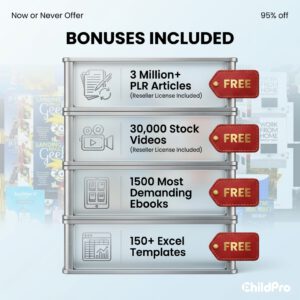 3 Million Ebooks & PLR Content Vault – Resell Rights Included